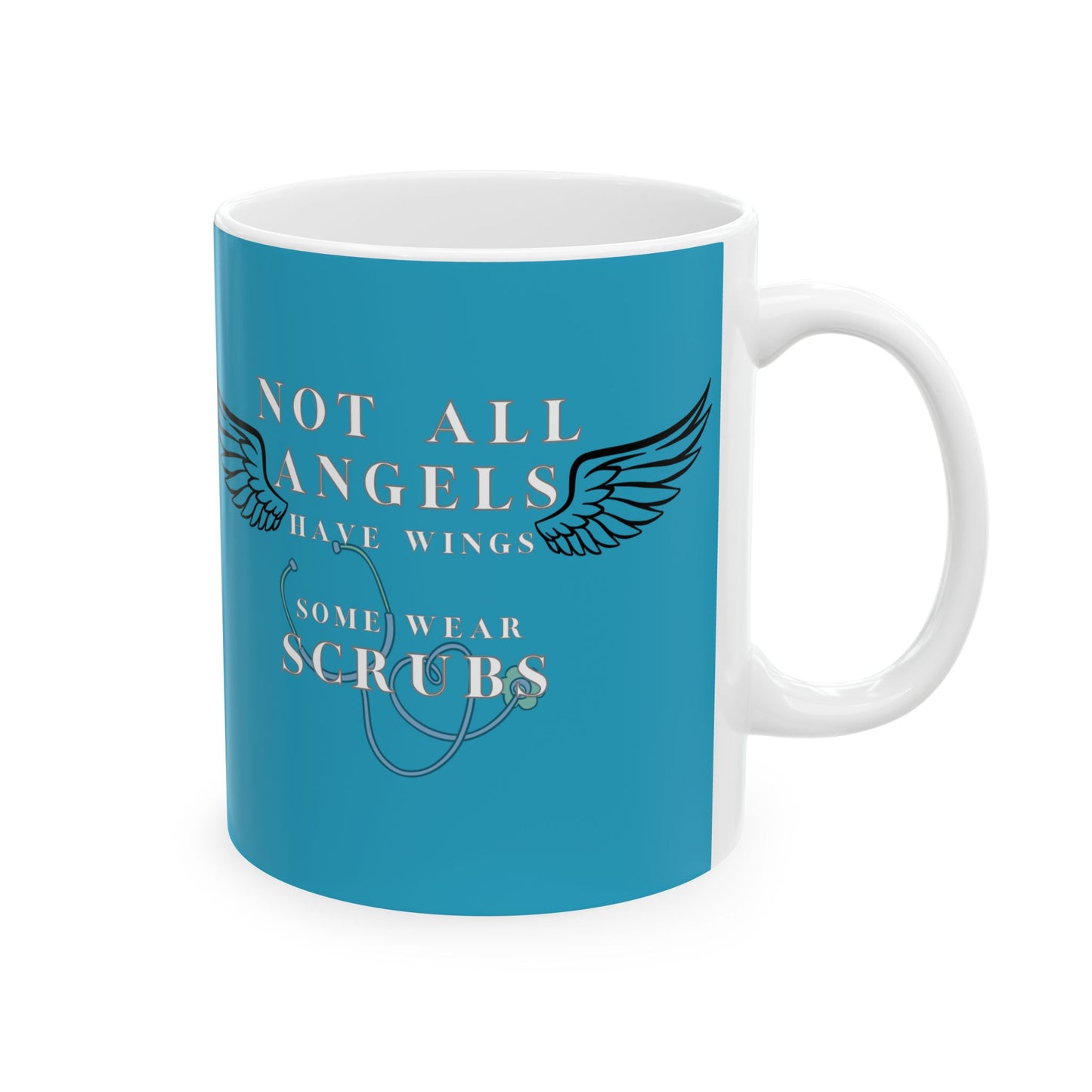 PT - Not All Angels Have Wings – Some Wear Scrubs ☕